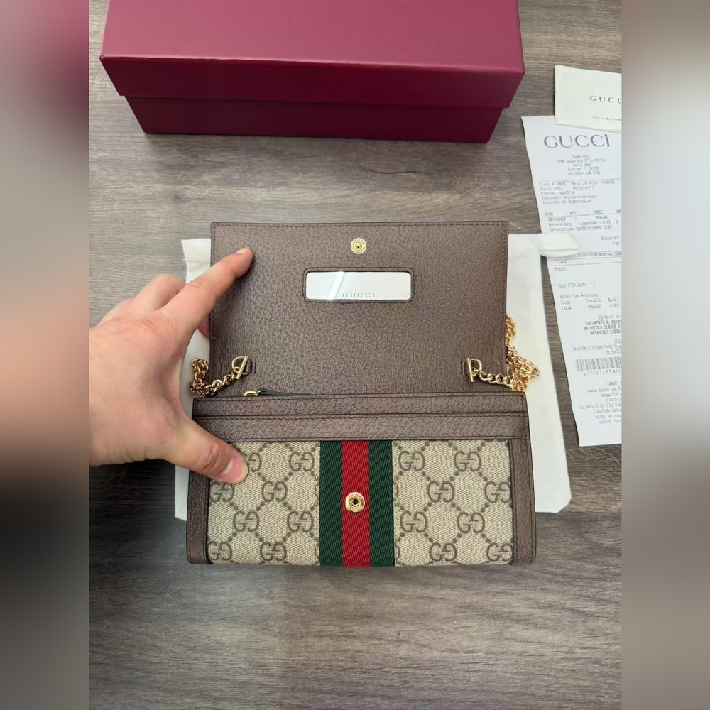 Gucci Ophidia wallet on chain - Picture 6 of 16
